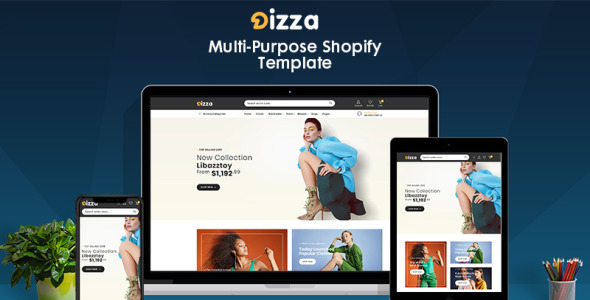dizza женская мода shopify тема