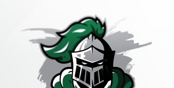 Шаблон логотипа на тему графика