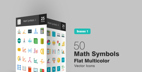 Набор иконок на тему графика