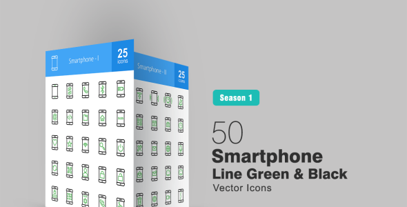 Набор иконок на тему графика