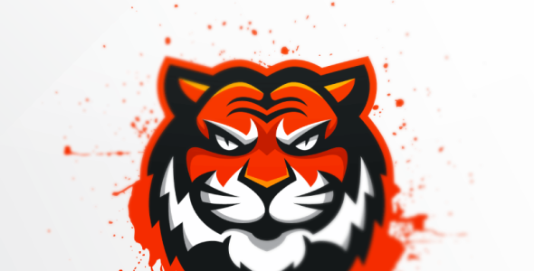 Шаблон логотипа на тему графика