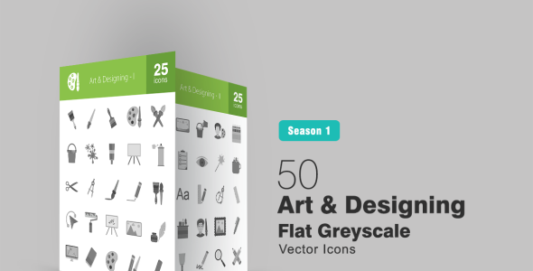 Набор иконок на тему графика