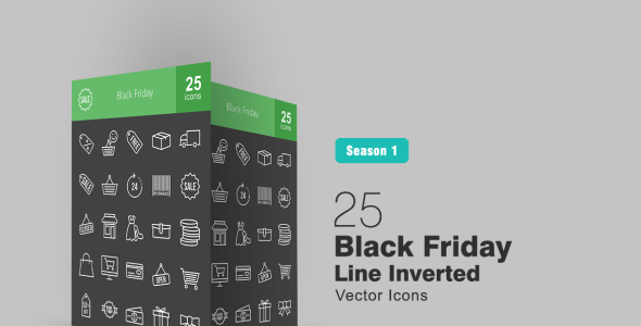 Набор иконок на тему графика