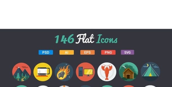 Набор иконок на тему графика