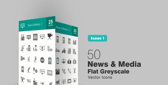 Набор иконок на тему графика