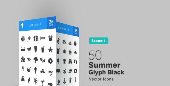 Набор иконок на тему графика