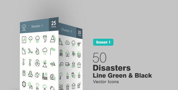 Набор иконок на тему графика