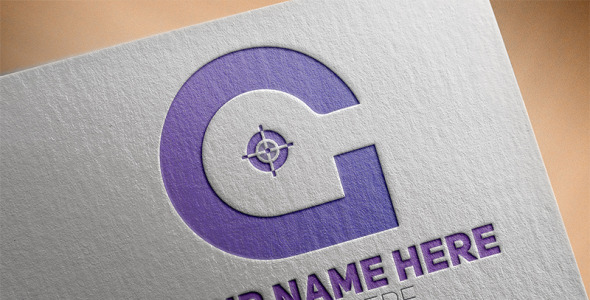 Шаблон логотипа на тему графика