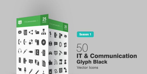 Набор иконок на тему графика