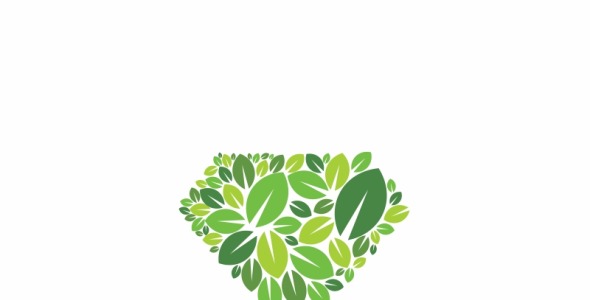 Шаблон логотипа на тему графика