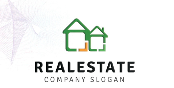 Шаблон логотипа на тему графика