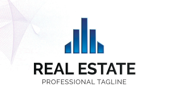 Шаблон логотипа на тему графика