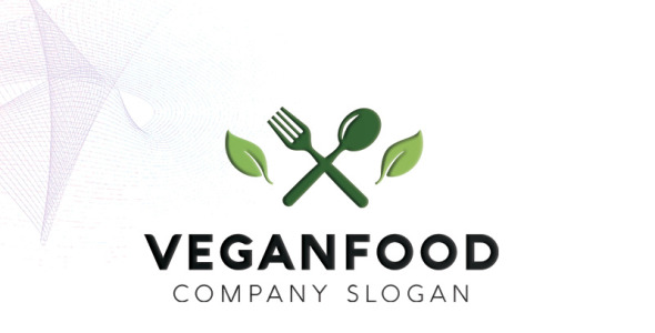 Шаблон логотипа на тему графика