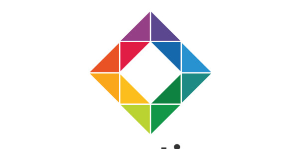 Шаблон логотипа на тему графика