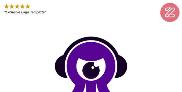 Шаблон логотипа на тему графика