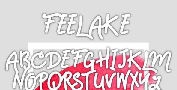 Шрифт на тему графика