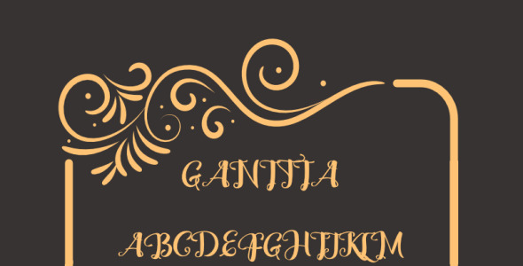 Шрифт на тему графика