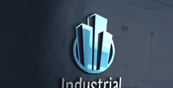 Шаблон логотипа на тему графика