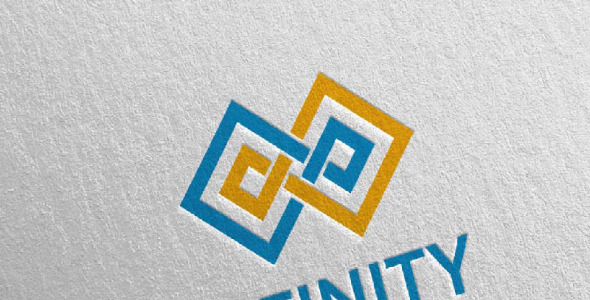 Шаблон логотипа на тему графика