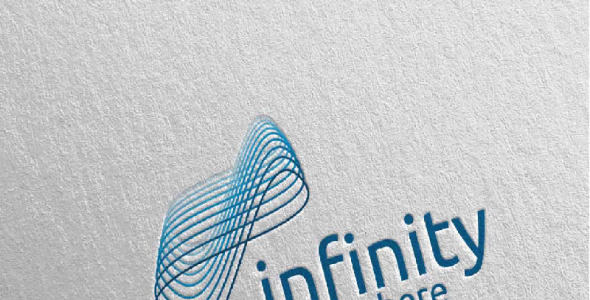 Шаблон логотипа на тему графика