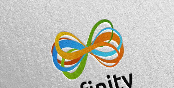 Шаблон логотипа на тему графика