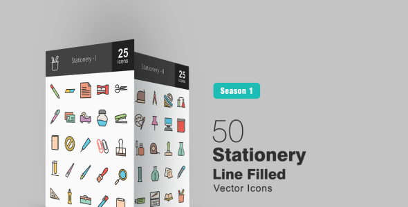 Набор иконок на тему графика