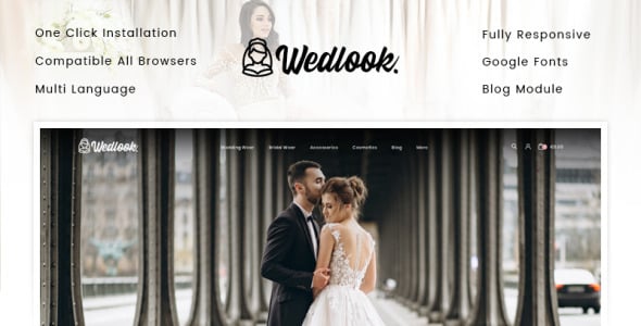 тема магазина свадебной одежды prestashop