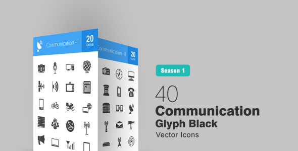 Набор иконок на тему графика