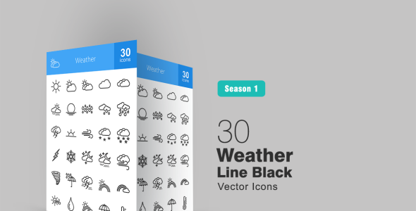 Набор иконок на тему графика