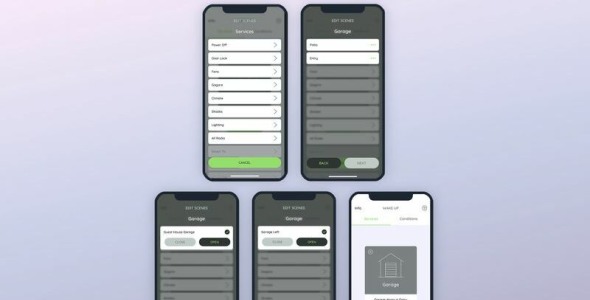 UI элементы на тему графика