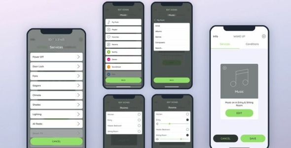 UI элементы на тему графика
