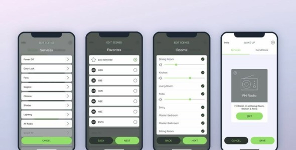 UI элементы на тему графика