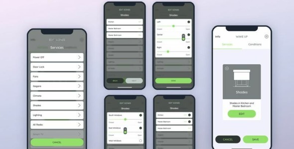 UI элементы на тему графика