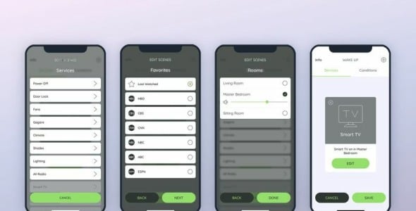 UI элементы на тему графика