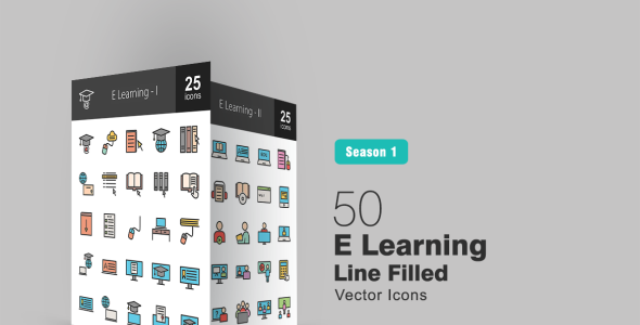 Набор иконок на тему графика