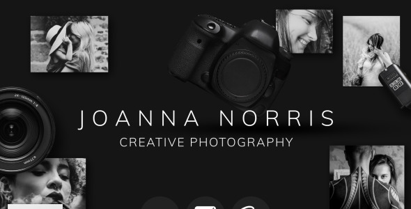 шаблон сайта портфолио фотографа