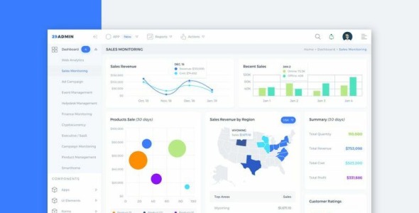 UI элементы на тему графика