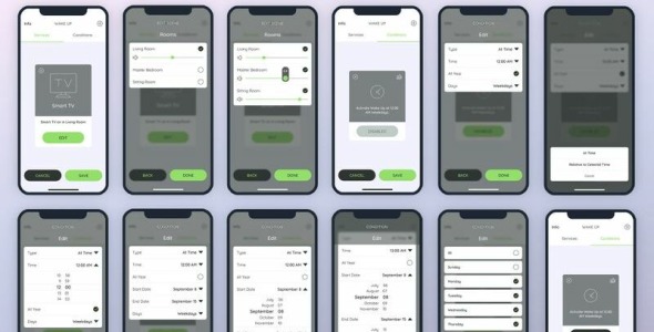 UI элементы на тему графика