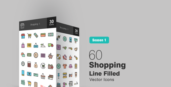 Набор иконок на тему графика