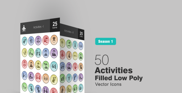 Набор иконок на тему графика