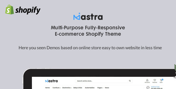 отзывчивая тема multistore shopify