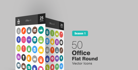 Набор иконок на тему графика