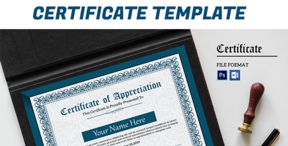 Шаблон сертификата на тему графика