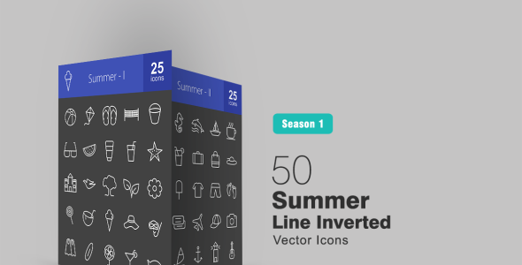 Набор иконок на тему графика