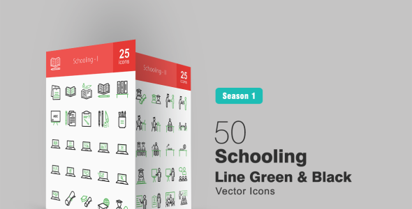 Набор иконок на тему графика