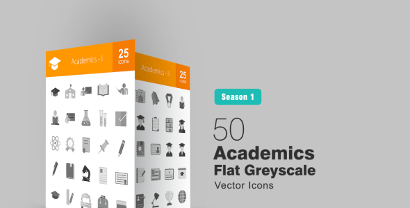 Набор иконок на тему графика