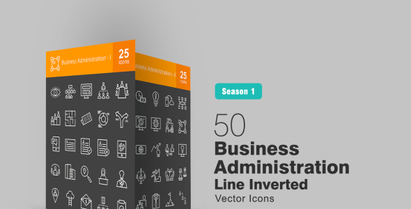 Набор иконок на тему графика