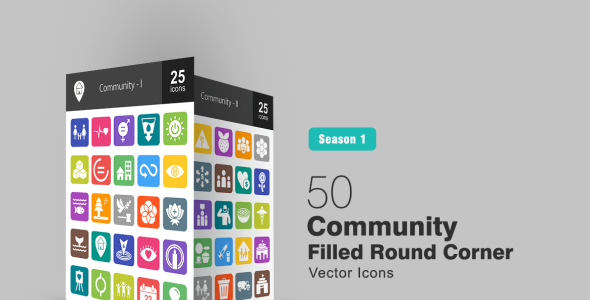 Набор иконок на тему графика