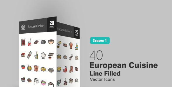 Набор иконок на тему графика