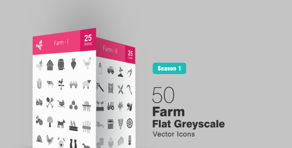 Набор иконок на тему графика